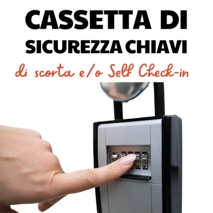 Cassetta di Sicurezza per Chiavi e/o Self Check-in